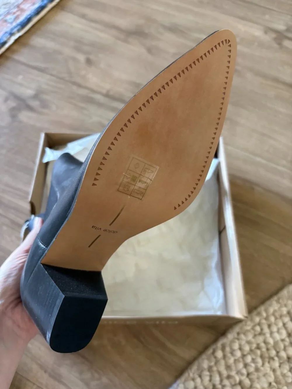 Dolce Vita Shadie H2O Black Leather Boots – NWT Size 9.5